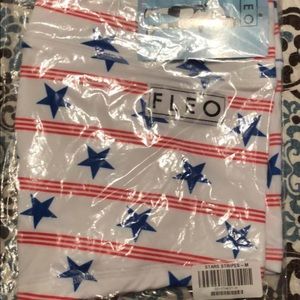 Fleo Stars and Stripes NWT in bag medium
